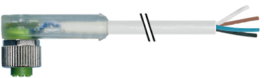 Kabel M12 4x0,34 gew 2,5m