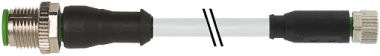 Kabel M12 3X0,25 M8  0,6m  grau